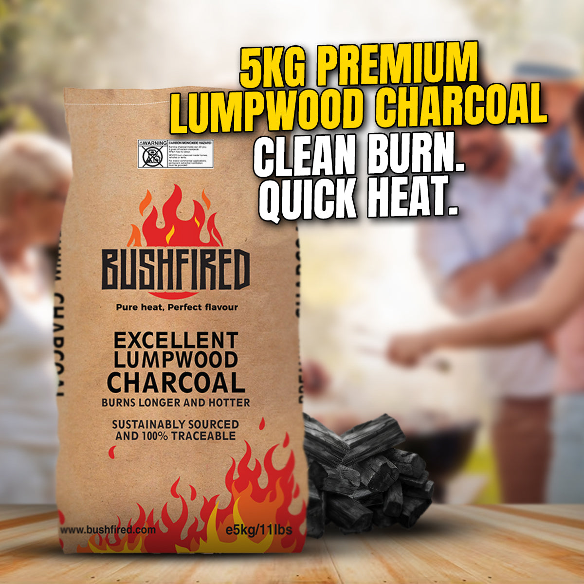 Excellent Lumpwood Charcoal (5KG)